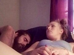 snow bunny plays with toys on her shaved pussy. so fun and horny! 😈