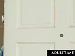 adult time features charlotte sins helping her desperate husband with anal sex for the first time