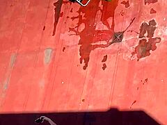 Neighbors sunbathing in bikinis on the terrace