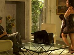 i fucked that beauty brunette milf mom in her home with my big cock