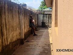 horny big ass nimi gets caught masturbating in public under her skirt