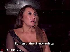 Big Tits Latina Milf Cheats On Husband With Big Dick Outdoors