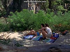 Louise Cliffe Rides Cowgirl In Bikini During Hot Scene