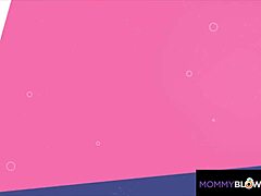 My busty stepmom cheered me up.