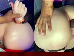 Agent Luxe Handcuffed In Anal Creampie Scene