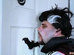 i set up a halloween glory hole for the black teen hottie