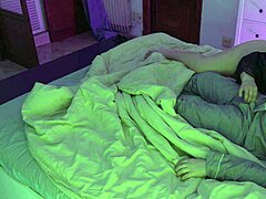 Stepmom Starts Sucking Stepson's Cock and Wants to Fuck in Sensual Rough POV Riding.