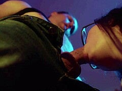 Perverted Boy Pisses on Tits of His Slatterns and Ass to Mouth Fucks Her