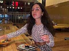 i sucked a huge dick in the sushi bar toilet and ate rolls with cum on my face