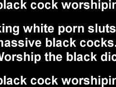 We Love Big Black Cocks Fucking Our Tight White Pussies Hard