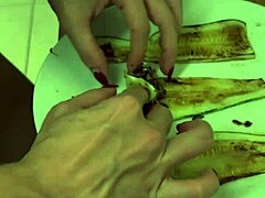 passionate sex in kitchen after birthday dinner