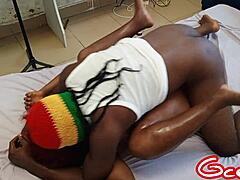 Hot couples share intimate moments in bed, exploring romantic connections with pretty pornstars