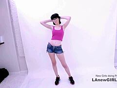 i seduced a beautiful brunette in her modeling audition