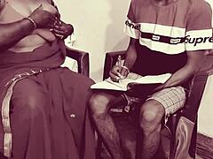 Hot Indian teacher teaches Kama Sutra with big ass fucking and outdoor creampie. Fun! 😏