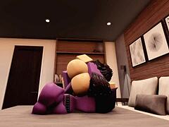 hey, roblox raven team leader and neighbor hanging out casually