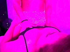 Big tongue sucking and lesbian kisses before bed, so hot!