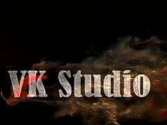 Babe Janet gets hard assfucked by Serge's monster cock.