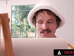 Devils film - sexy muse babe chloe surreal gives hot titty fuck