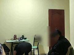I fuck the maid who is such a whore in this homemade scene part 2.