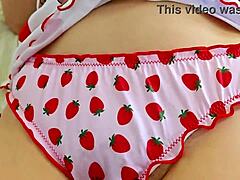 shameless step-sister let me rub her pussy, then my dick slipped inside her wet cunt