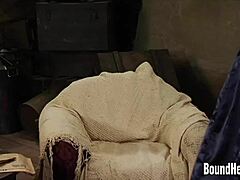 Two European Slaves In Silk Kiss And Masturbate For Mistress In BDSM Threesome