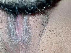 He sucked my whole clitoris until I reached orgasm in lingerie