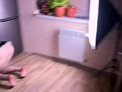 Hot maid stuck in washing machine gets fucked and creampied