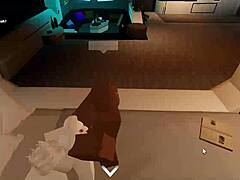 Fucking some random slut with monster cock in a condo