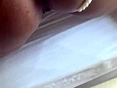 He fucks his big booty ebony bitch hard