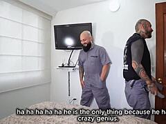 Technicians fuck colombian