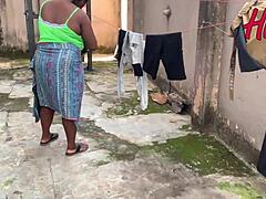 Horny Landlady Fucked