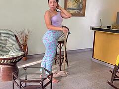 Latina Milf Cleaning
