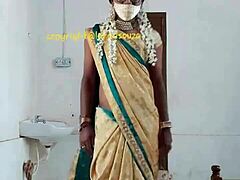 Crossdresser Saree Video