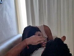 Amateur Latina Sucks Cock