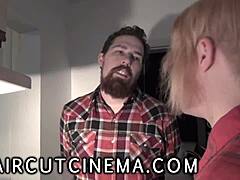 haircut domination scene