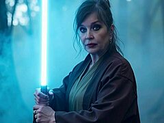 Granny Jedi Masturbation