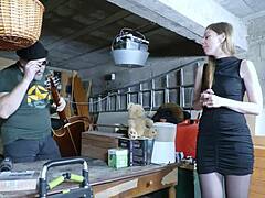 Anal Threesome with Pissing!