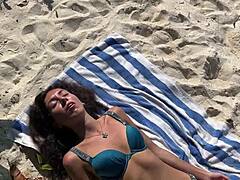 Public Beach Pissing