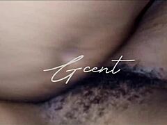 passionate hairy sex close-up