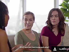 Kira Noir Threesome Action