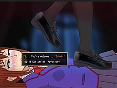 Skullgirl Trampling Facesitting