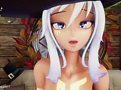 Hentai Elfie屁眼誘惑挑逗