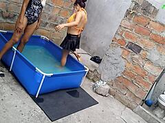 Poolside Sensual Vacation