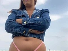 Excited Grab And Feel