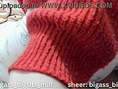 Pajama big ass masturbation