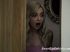 Petite Blonde Seduction