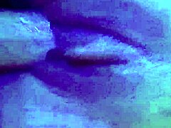 ebony girl stretched