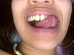 tiny slut masturbates