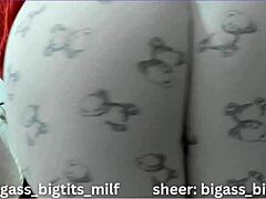 Pajama big ass masturbation