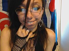 Young Goth Lipstick Tease